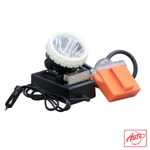 Helmet-Mountable Rechargeable Lamp With 8.8ah 15000lux Battery – Image 2