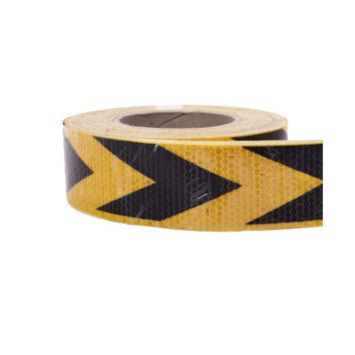 REFLECTOR TAPE-SELF ADHESIVE 5X2500cm Yellow and Black