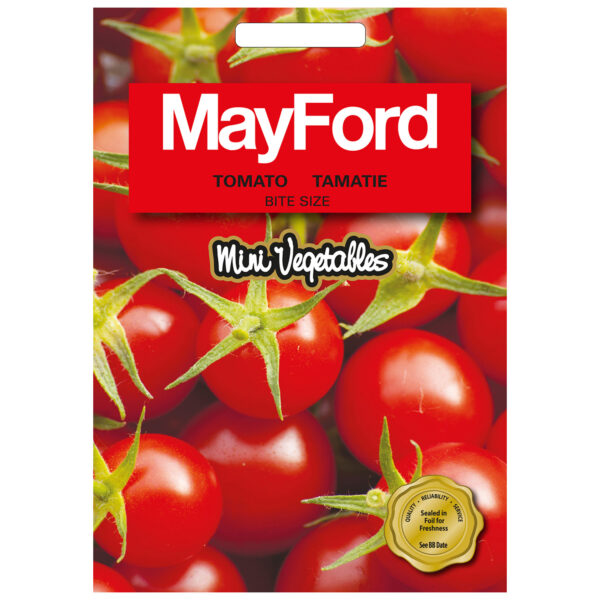 SEEDS TOMATO BITE SIZE – PKT – MAYFORD – Image 2