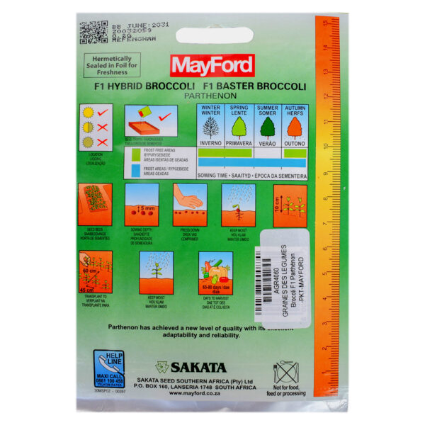 SEEDS BROCOLI F1 PARTHENON - MayFord – Image 3