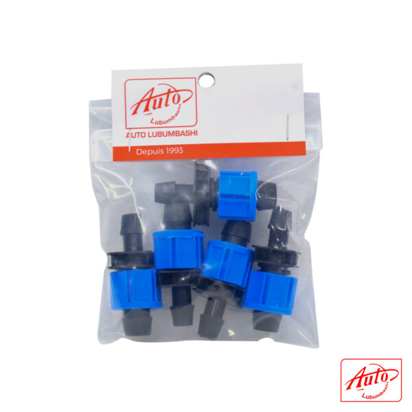 LOCK NUT FITTING CONNECTOR COUPLING 16mm - 5pcs - Image 3