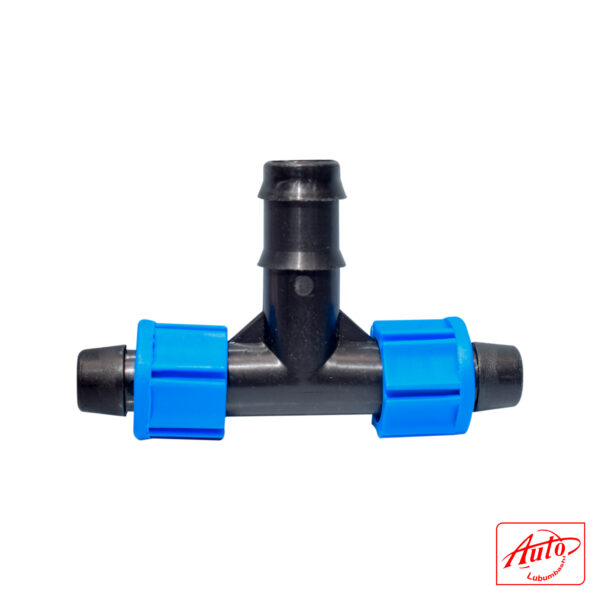 LOCK NUT FITTING CONNECTOR LOCK TEE FOR PIPE 16mm 5PCS – Image 2