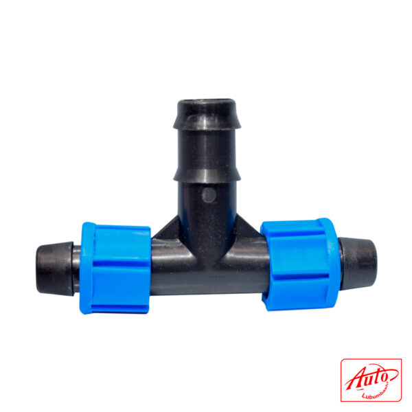LOCK NUT FITTING CONNECTOR BARB AND LOCK TEE 16mm × 20mm × 16mm – Image 2