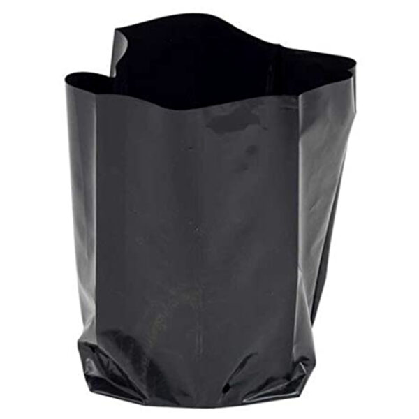 POLY BAG PLASTIC GROW BAG FOR FLOWERS AND SEEDLINGS 24 × 38 cm 50pcs - Image 2