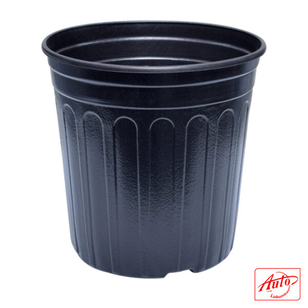 BLACK SOFT GALLON PLANTER POTS 29cm – 26.5cm – Image 2