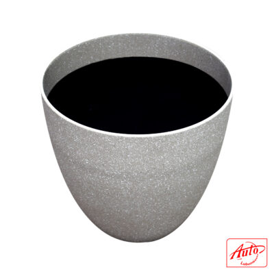 TEXTURED RESIN PLANTER 38cm × 37cm