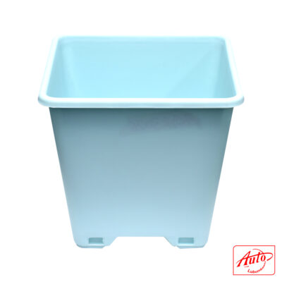 RESIN PLANT POT WITH AIR HOLES 21,5cm - 20cm Blue