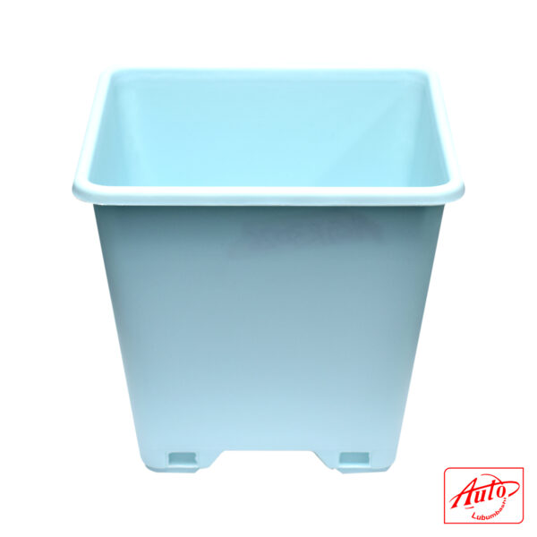 RESIN PLANT POT WITH AIR HOLES 21,5cm - 20cm Blue – Image 2