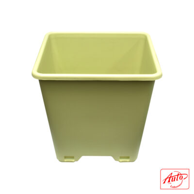 RESIN PLANT POT WITH AIR HOLES 25cm - 23cm Green