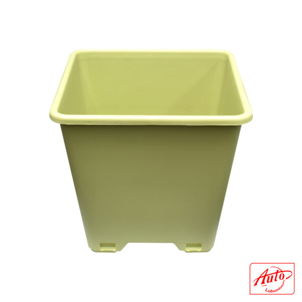 RESIN PLANT POT WITH AIR HOLES 25cm - 23cm Green – Image 2