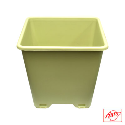 RESIN PLANT POT WITH AIR HOLES 30cm - 28cm Vert