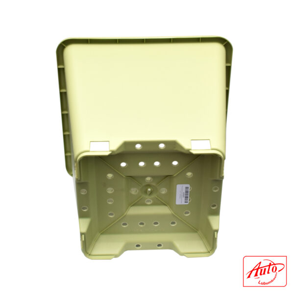 RESIN PLANT POT WITH AIR HOLES 30cm - 28cm Vert - Image 3