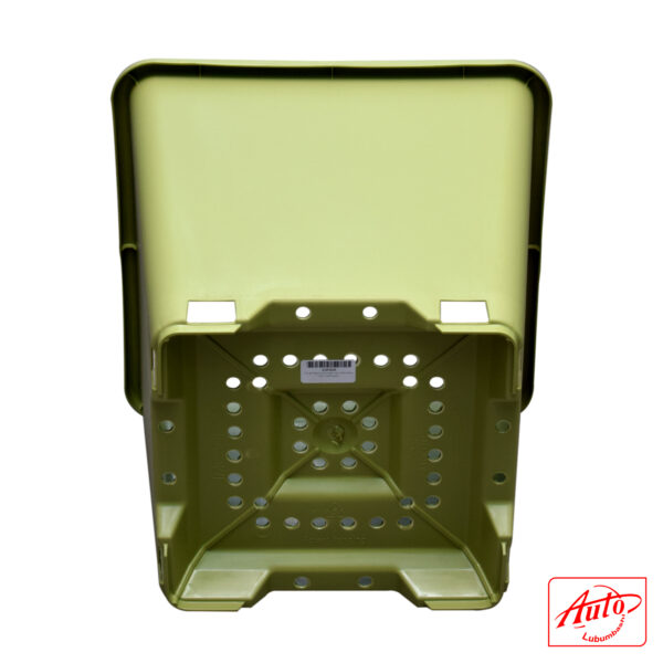 RESIN PLANT POT WITH AIR HOLES 35cm - 32cm Green – Image 3