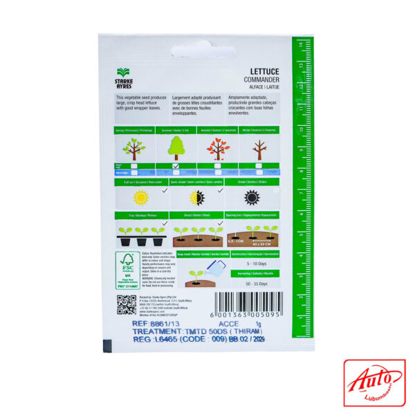 LETTUCE COMMANDER SEEDS - Image 2