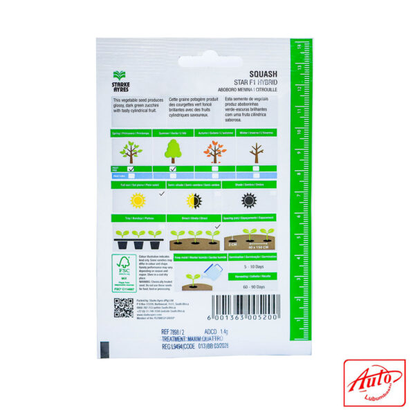 Hybrid Squash – Star F1 (Starke Ayres) – Image 3