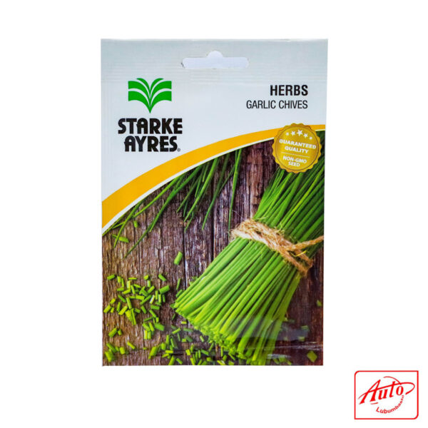 Herbs Garlic Chives Seeds (Starke Ayres) – Image 2