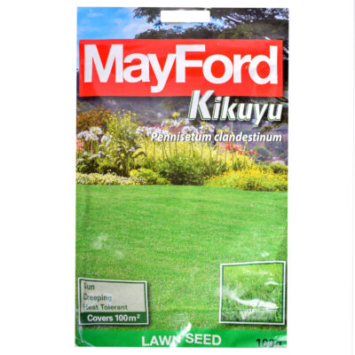 SEEDS GRASS PENNISETUM CLANDESTINUM KIKUYU WHITTTET – 100G - MayFord