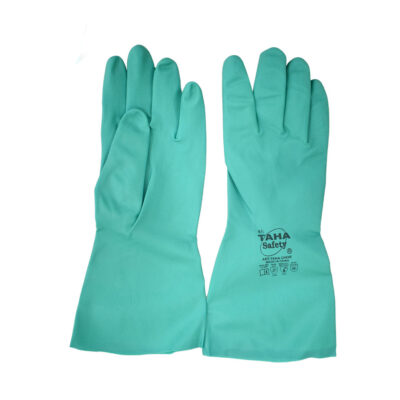 ANTI-ACIDE POLYESTER WORKING GLOVES NITRILE