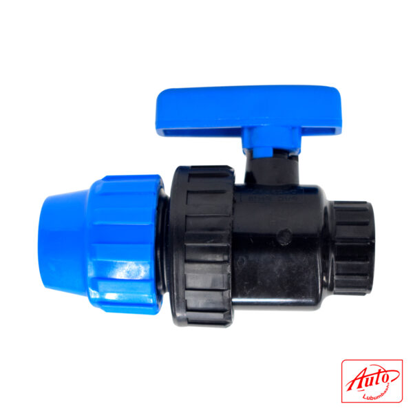 Tank Adapter with In-Line Ball Valve – 40 × 1¼" (Xihe) - Image 2