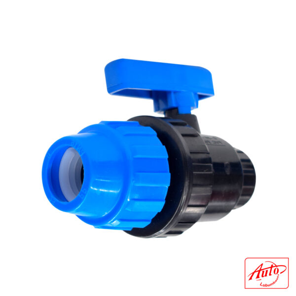 Tank Adapter with In-Line Ball Valve – 40 × 1¼" (Xihe) - Image 3
