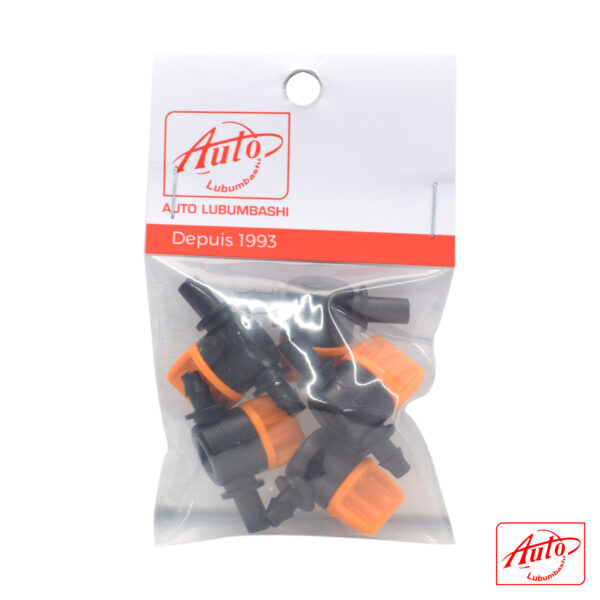 Hose Repair Connector Extender – 6 mm to 1/4" Valve (Xihe, 5 pcs) - Image 3