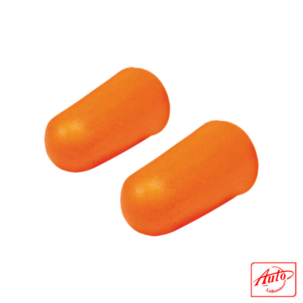 Ear Plugs – PU Foam, SNR 38 dB (200 Pairs) orange Size: 5–11 mm – Image 2