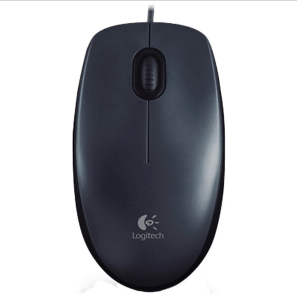 Logitech M90 Wired Optical Mouse – USB, 1000 DPI, Ambidextrous – Image 2