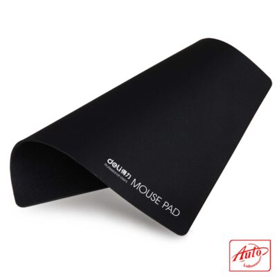 Deli 3691 Gaming Mouse Pad – Black, 27×22cm, Non-Slip Rubber