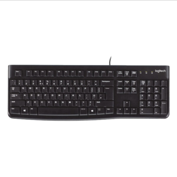 Logitech K120 Wired USB Keyboard – 104 Keys, Plug & Play, Full Size – Image 2