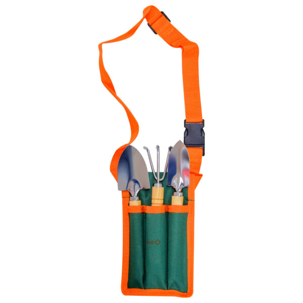 GARDEN TOOL SET 3PCS -TROWEL, TRANSPLANTER, CULTIVATOR – Image 2