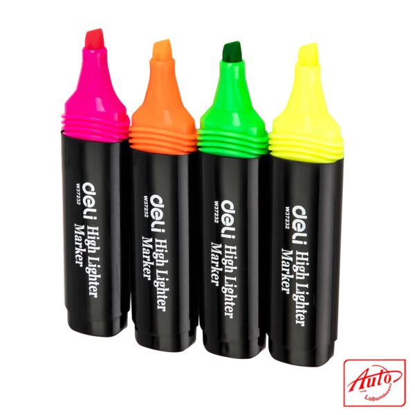 Deli E37232 Highlighter – Chisel Tip 1–5 mm – Image 2
