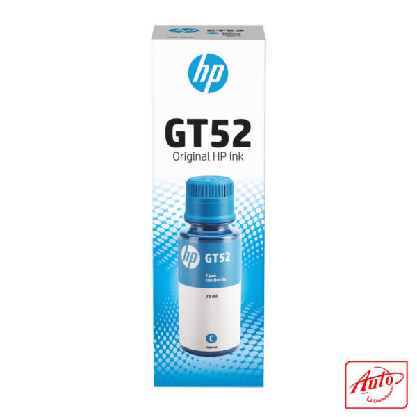 HP GT52 Cyan Original Ink Bottle – 70 ml (M0H54AE) - Image 2
