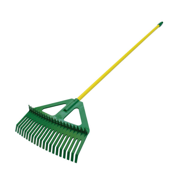 Combination Garden Rake – 25 Teeth, Poly Head, Steel Handle (150 cm) – Image 2