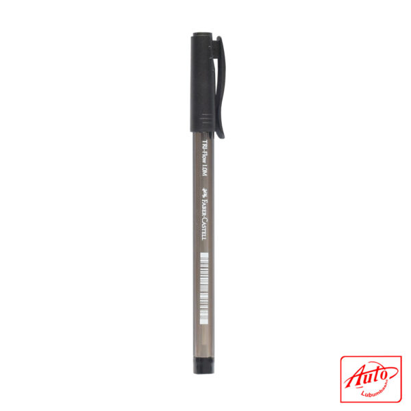 Faber-Castell Tri Flow Ballpoint Pen – 1 mm, Black - Image 2