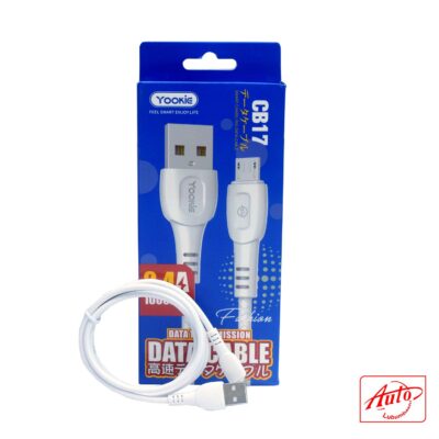 YOOKIE CB17 Fast-Charging Cable – 1m, 2.4A, Micro