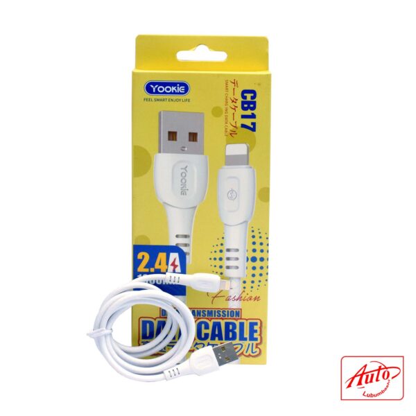 YOOKIE CB17 Fast-Charging Cable – 1m, 2.4A, iPhone – Image 2