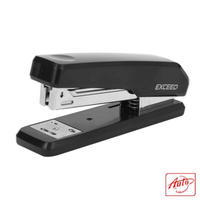 Deli E0300 Exceed – Half Strip Metal Stapler (Black, Pack of 2)