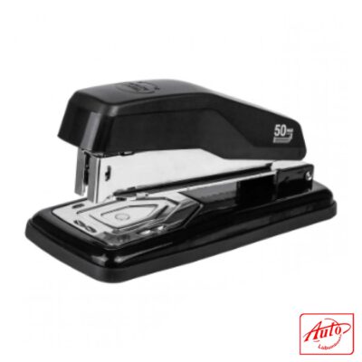 Deli AGF108 Rotary Stapler – 50 Sheets Capacity, Black