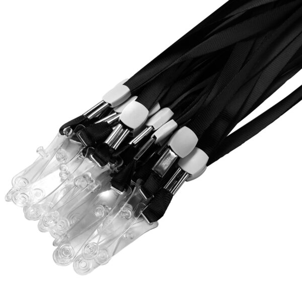 Deli Lanyard – 48 cm Length, 1 cm Width, Assorted Colors 10PCS – Image 3