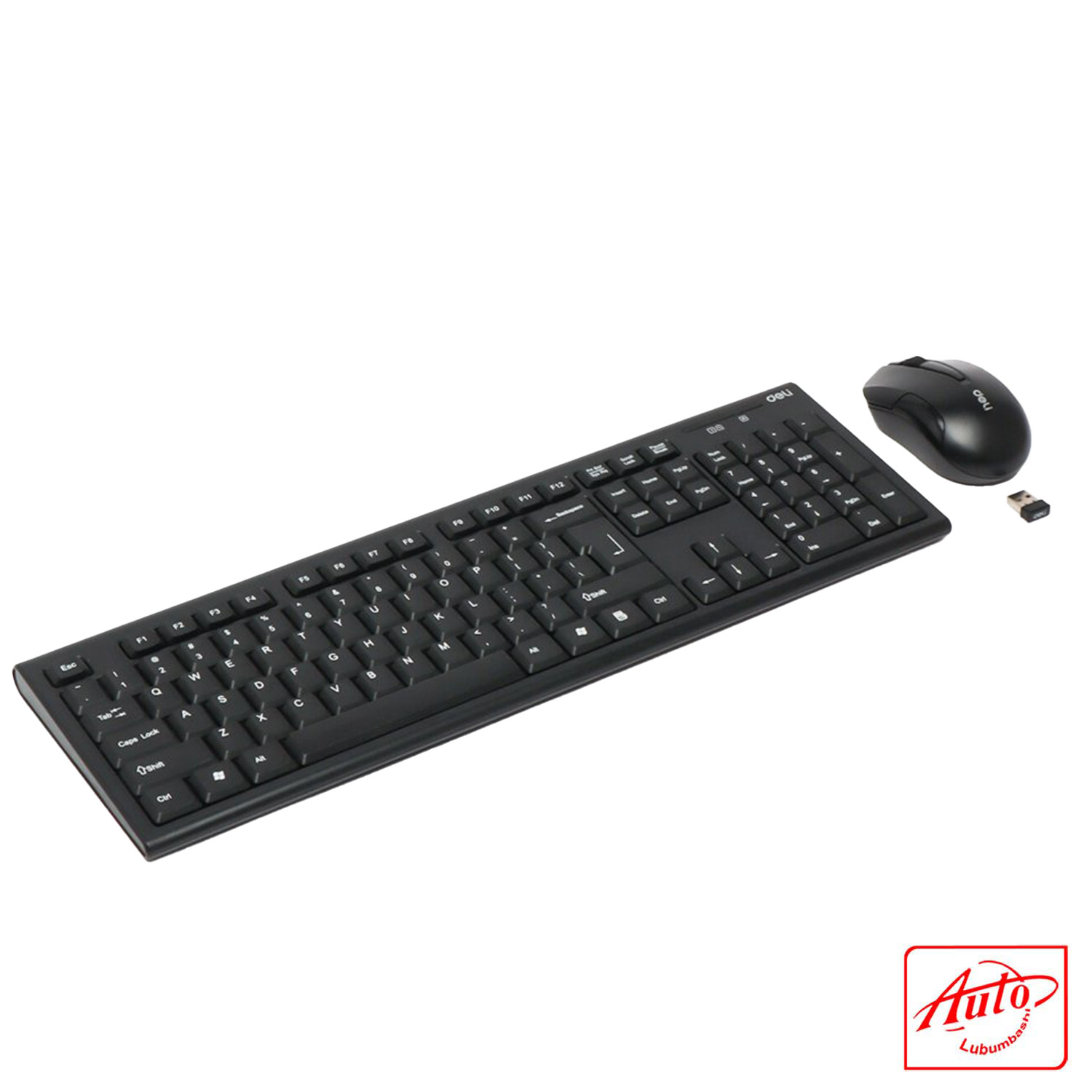 Deli Keyboard & Mouse Set – Wireless, Ergonomic, Durable - Image 2