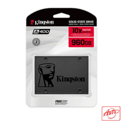 Hard Drive Kingston A400 SSD – 960GB, SATA 6Gb/s, 2.5" Form Factor
