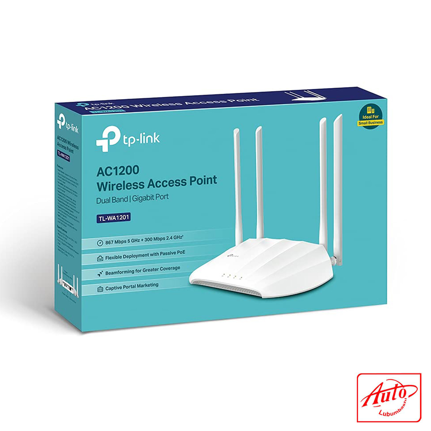 TP-Link AC1200 Wireless Access Point – Dual-Band, MU-MIMO, Beamforming – Image 2