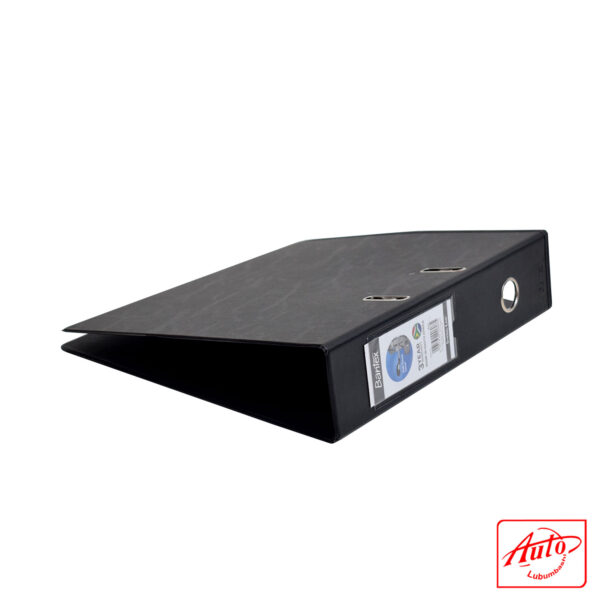 Bantex PVC Lever Arch File – A4, 70mm Spine, Black, Model B1450 - Image 2