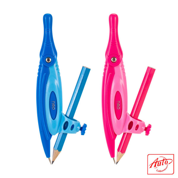 Precision Geometry Compass Set – Adjustable Radius & Ergonomic Grip - Image 3
