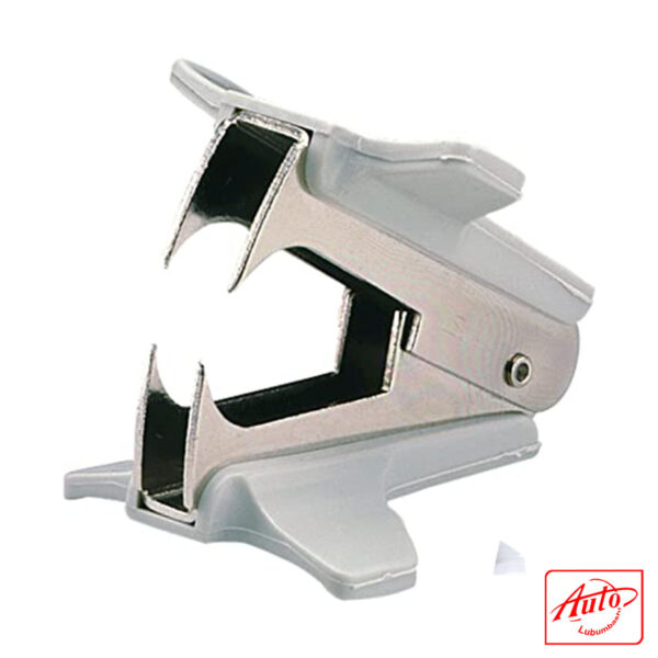 Bantex Staple Remover – Ergonomic Stainless Steel Staple Puller (Grey) – Image 2