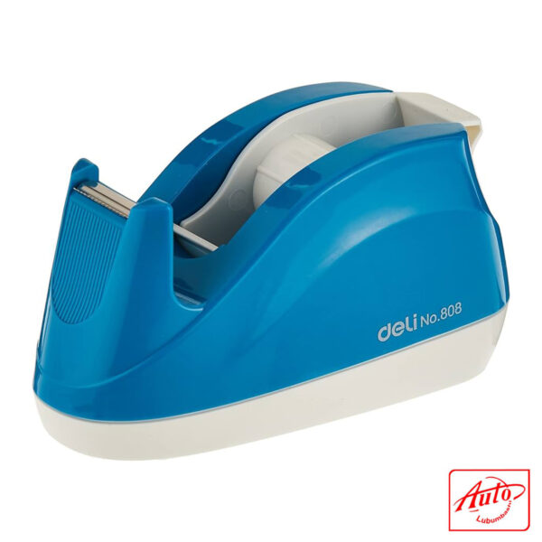 Deli E808 – Non-Slip Padded Base Tape Dispenser (Assorted Colors) - Image 3