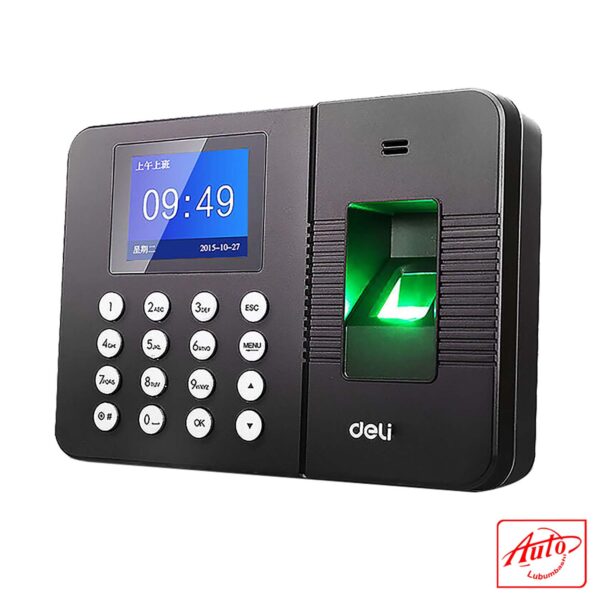 Deli 3759 – Biometric Attendance System with Fingerprint & Facial Recognition – Image 2