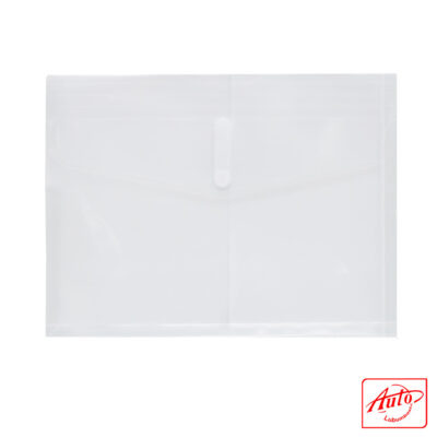 BANTEX Business Expandable Envelope – A4, Transparent, Polypropylene