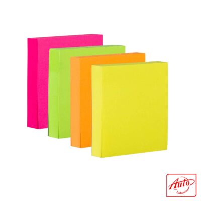 Deli Stick Up Sticky Notes – 76×76 mm, 100 Sheets, Yellow