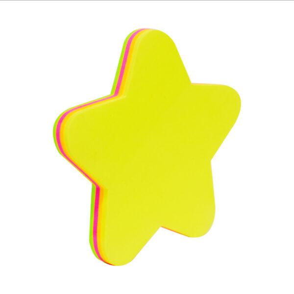Deli Fancy-Shaped Sticky Notes – 20×4 Sheets, Multicolor, 22 g - Image 3